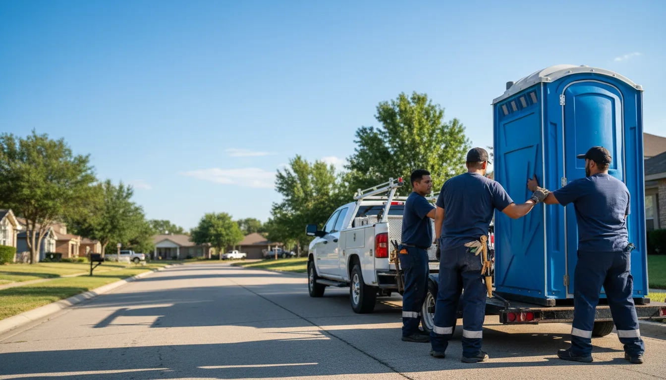 Portable Toilet Rental in Cuney, TX near me